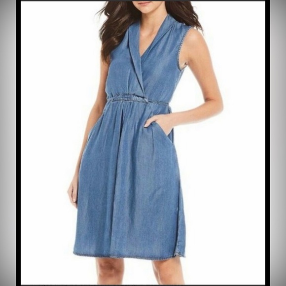 A Loves A Dresses & Skirts - a loves a Lyocell Blue Denim Dress (S)